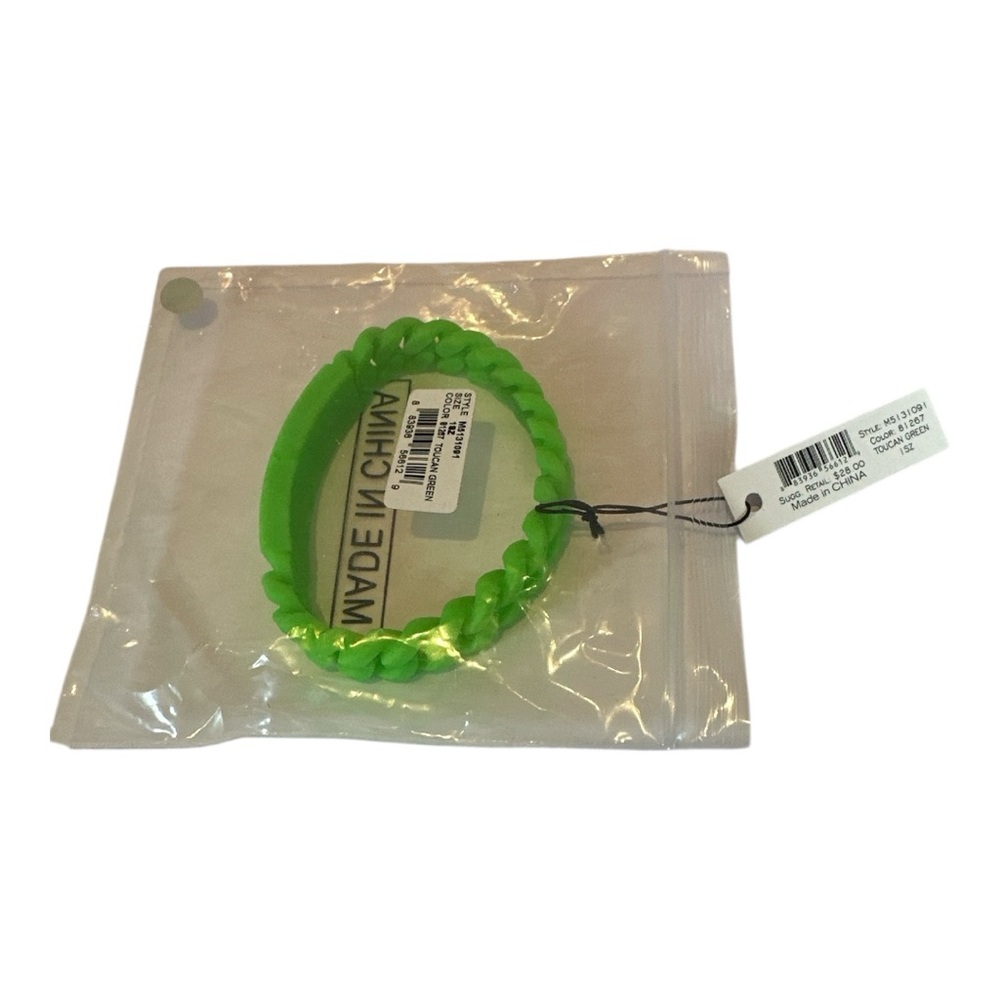 Marc by Marc Jacobs NWT Neon Green Bracelet - Picture 4 of 6